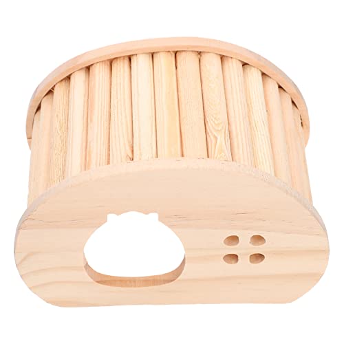 HANABASS Kreatives Hamsterversteck mit Treppe Holz Chinchilla Hütte für Kleine Haustiere Robust und Sicher Spielplatz und Ruheplatz für Hamster und Meerschweinchen HANABASS Kreatives Hamsterversteck mit Treppe Holz Chinchilla Hütte für Kleine Haustiere Robust und Sicher Spielplatz und Ruheplatz für Hamster und Meerschweinchen von HANABASS