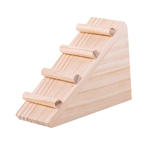 HANABASS Dekorative Holzleiter Für Hamster Multifunktionales Spielzeug Und Versteck Für Kleine Nager Für Hamster Rennmäuse Und Andere Haustiere Fördert Und Koordination HANABASS Dekorative Holzleiter Für Hamster Multifunktionales Spielzeug Und Versteck Für Kleine Nager Für Hamster Rennmäuse Und Andere Haustiere Fördert Und Koordination von HANABASS