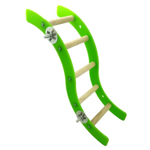 HANABASS Mini Kletterleiter für Hamster und Kleine Haustiere für Kleintiere Farbenfrohes Spielvergnügen und Ruheplatz Grün HANABASS Mini Kletterleiter für Hamster und Kleine Haustiere für Kleintiere Farbenfrohes Spielvergnügen und Ruheplatz Grün von HANABASS