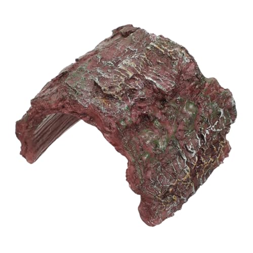HANABASS Reptilien Versteck Höhle aus Resin Stabile Schildkröten Unterschlupf Plattform Vielseitige Terrarium Dekoration für Kleine Reptilien Wie Geckos Eidechsen Schildkröten und HANABASS Reptilien Versteck Höhle aus Resin Stabile Schildkröten Unterschlupf Plattform Vielseitige Terrarium Dekoration für Kleine Reptilien Wie Geckos Eidechsen Schildkröten und von HANABASS