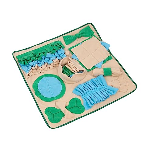 HANABASS Schnüffelmatte Für Hunde Mit Geometrischem Design Trainingskissen Für Hunde Und Katzen Spielmatte Zur Geruchssinns HANABASS Schnüffelmatte Für Hunde Mit Geometrischem Design Trainingskissen Für Hunde Und Katzen Spielmatte Zur Geruchssinns von HANABASS