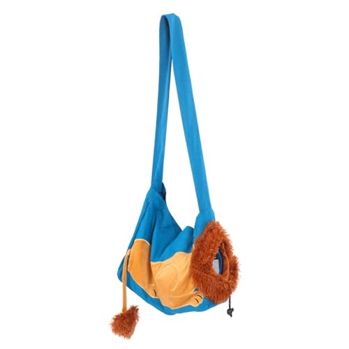 HANABASS Tasche Für Haustiere Kleine Hundekatzenschlinge Transportbox Für Kleine Hunde Katzenträger Welpentragetasche Für Hunde Umhängetaschen Für Haustiere Katzenschlafsack Segeltuch Blue von HANABASS