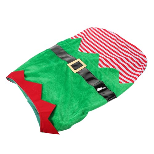 HANABASS Verwandlungskostüm für Haustiere Haustierparty-Outfits Weihnachten Weihnachtskostüm Dog Costume hundekostüme für Hunde Haustierkleidung Haustier Hund Mantel Samt Green von HANABASS