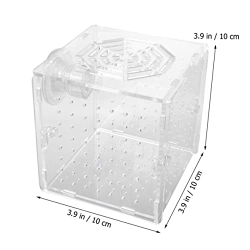 Kasten Zuchtbecken Für Aquarien Fischnetz Für Aquarien Züchternetz Für Aquarien Acrylgehäuse Zuchtnetz Für Aquarien Aquarienexemplar Brutstätte Für Artemia Aquarium Transparent HANABASS von HANABASS