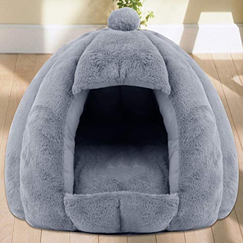 HANHAN DONUT Katzenhöhle Hundebett Höhle Deluxe Kuscheltier kleines Sofa Medium Weide Schlaf beruhigend Anti Angst Kauen personalisiertes Kissen orthopädische Matratze waschbar von HANHAN