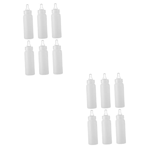 HAPINARY 12 STK Milchflasche Für Lämmer Kälber-tränkeflasche Fläschchen Für Lämmer Babyflasche Kalb Flasche Kälbermilchflasche Haustier Wasserflasche Milchfütterer Für Vieh Weiß Plastik von HAPINARY