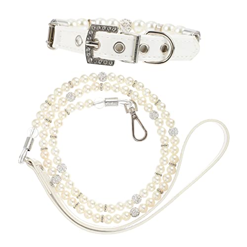 HAPINARY Halsband Perl 6 Haustierhalsband Weihnachten Hundegurt Hundehalsband Set Für Perlenkragen Dehnbare Halskette Halsbekleidung Mit Hundeperlen Hundehalsbänder Pu von HAPINARY