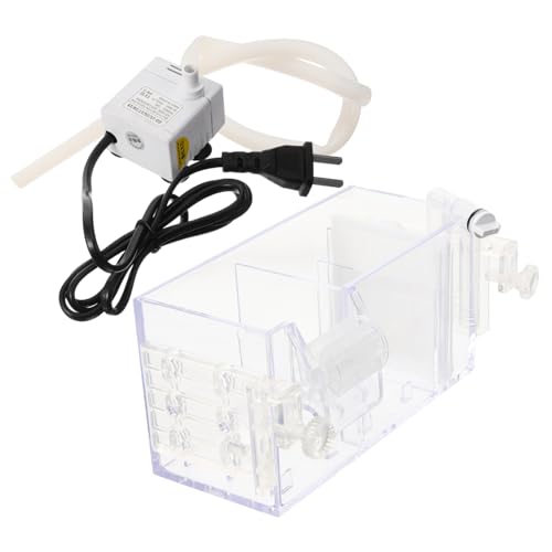 HAPINARY Filterbox Acryl-Wasseraufbereitungssystem Aquariumfilter mit Pumpe für Süßwasser von HAPINARY