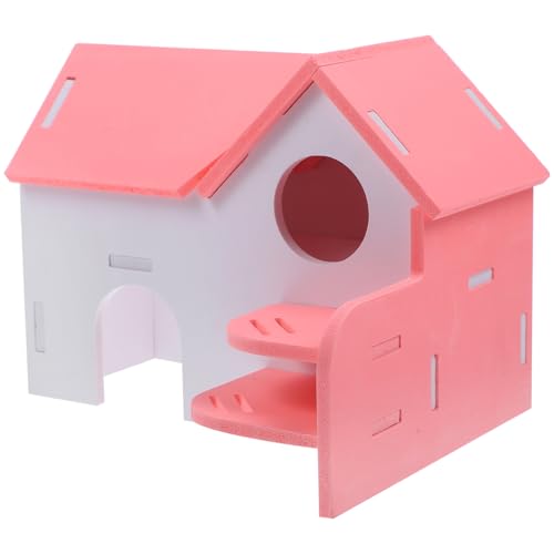 HAPINARY 1 Satz Meerschweinchenheim Hamster Liner Haustier Meerschweinchenhütte Hasenheu Hängematten Für Ratten Zwerg Hütte Für Einstreu Leiter Vogelhaus Futterspender PVC von HAPINARY