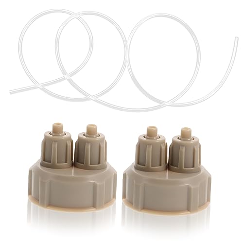 HAPINARY 1 Satz Quick-Twist-Kappe co2-diffusor für Aquarium Systemzubehör für Aquarienpflanzen tragbar Aquarienbedarf wattestäbchen abstrichtupfer CO2-Reaktor für Aquarien co2 zubehör Beige von HAPINARY