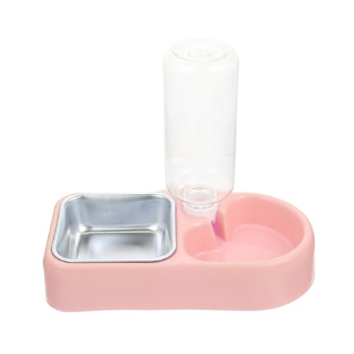 HAPINARY 1 Satz Schüssel zum Aufhängen für Haustiere Futterautomaten für Katzen Abgabe Katze Ohrschale pet Feeder pet Water Bottle Katzennäpfe hängender hundefutterautomat pp Rosa von HAPINARY