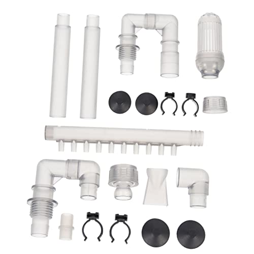 HAPINARY 1 Set Sanitärarmaturen Zubehör für Aquarium Wasserauslass Aquarium Auslass Aquarium Auslass für Tank Kanister Filter für Aquarium Ersatztank Wassereimer Abs Ansaugung von HAPINARY