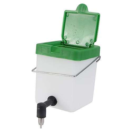 HAPINARY Tränke für Kaninchen Wasserspender für Haustiere automatische Wasserflasche für Kaninchen geruchlos auslaufsicher weiß zufällige Farbe von HAPINARY