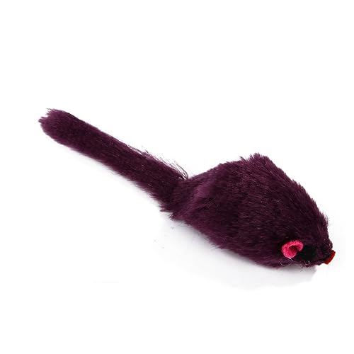 HAPINARY 12St waschbare plüschmaus cat Toy Natural naturata spielsachen für Katzen Plüschtier Spielzeuge Heimtierbedarf Klangspielzeug für Haustiere die Katze Katzenspielzeug einstellen von HAPINARY