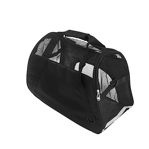 HAPINARY 1Stk Aufbewahrungstasche für Hunde Transport Reisetasche für Hunde Hund geldbörse Autositzbezug für Hunde hundebeutel Dog Bag Handtasche Haustiertasche Tragetasche für Katzen Black von HAPINARY