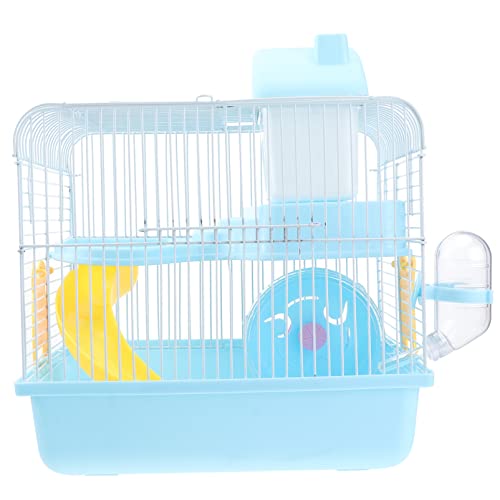 HAPINARY 2-stöckiges Hamsterhaus - Chinchillakäfig Zwerghamsterkäfig Haustierkäfig Mit Röhren Hamstergehege Haustiervilla Aus Acryl HAPINARY 2-stöckiges Hamsterhaus - Chinchillakäfig Zwerghamsterkäfig Haustierkäfig Mit Röhren Hamstergehege Haustiervilla Aus Acryl von HAPINARY