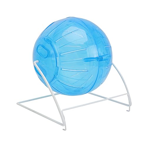 HAPINARY 1Stk Hamster Laufball Haustier Spielzeug Hamsterspielzeug Rollenspielzeug Rattenkäfigrolle Hamster Spielzeug nager Spielzeug Hamster-Laufball Laufendes Spielzeug Eisen Blue von HAPINARY