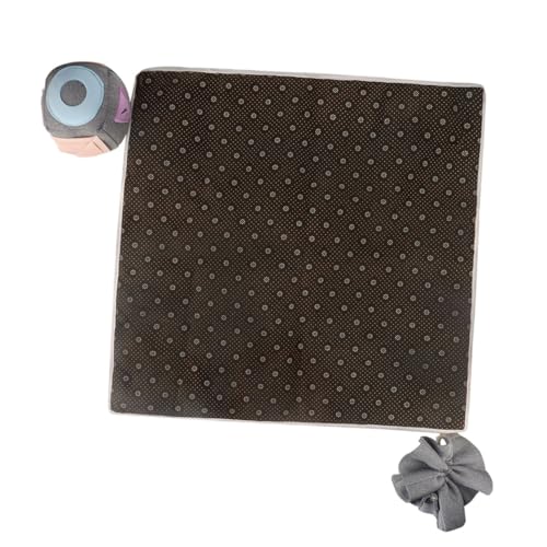 HAPINARY 1Stk Pet Sniffing Pad zäh Hundematte Cool Käfig hundeschnüffelt Teppich Waschbare Haustiermatte Futterunterlage für Haustiere Schnüffeldecke für Haustiere Filzstoff Grey von HAPINARY