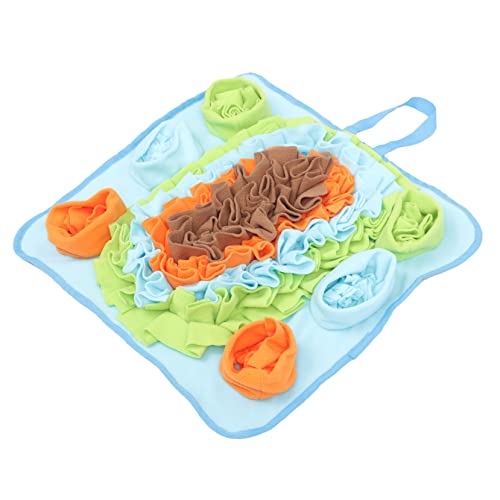 HAPINARY 1Stk Riechkissen Leckerbissen für Hundespielmatten schnüffelmatte für welpen Interactive Dog Toys hundeschnüffelt Teppich Spielzeug Haustier Nasenarbeits-Futtermatte Segeltuch von HAPINARY