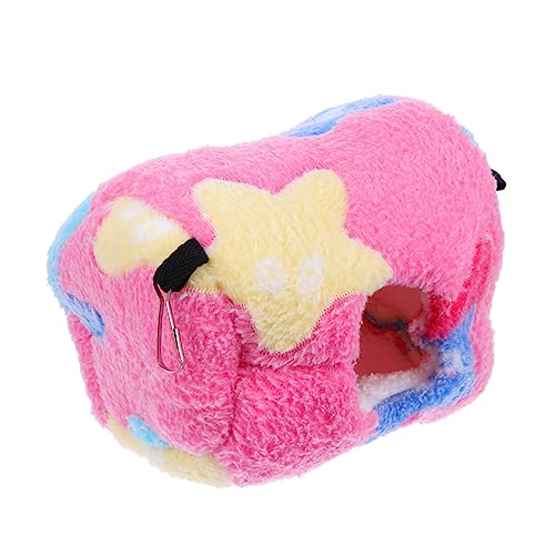 HAPINARY 1pc Schöne Haustierkäfig Hängematte Warmes Haustier Bett Verdickt Winter Hamster Haustier Hängematte von HAPINARY