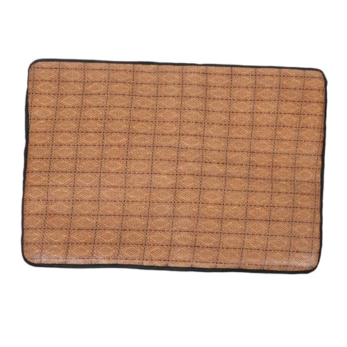 HAPINARY 1stk Eismatte Für Haustiere Kühlkissen Für Hunde Eiskühlmatte Für Haustiere Haustier-seidenmatte Tafel Sommer-haustiermatte Welpen Pad Oxford-Stoff Rattan Zwinger Mat von HAPINARY