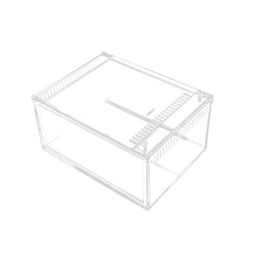 HAPINARY 1stk Futterbox Für Reptilien Container Anheben Aufbewahrungsnest Für Reptilien Haustierbehälter Futterkasten Für Reptilien Badekäfig Für Katzen Schildkrötenbecken Acryl Transparent von HAPINARY