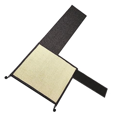 HAPINARY 1stk Katzenkratz Sofakissen Haustierkratzschutz Für Möbel Furwikinger Schleifklauen Mat Katzensofaschutz Katzenkratzer Kratzunterlage Für Katzen Anti-Kratz-Matte Dark Grey Sisal von HAPINARY