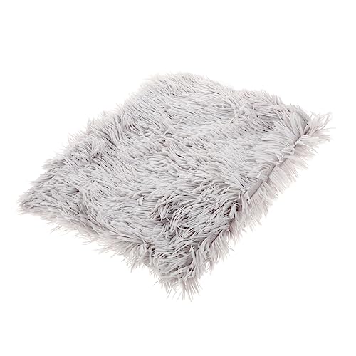 HAPINARY 1stk Plüsch Haustiermatte Hundedecke Matte Flauschiger Teppich Bettmatte Für Haustiere Haustier Matratze Hundekistenbett Plüsch-haustierdecke Stofftier Kopfkissen Winter Polyester von HAPINARY