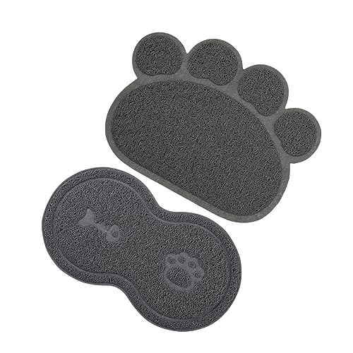 HAPINARY 2er-Pack Futtermatte Für Haustiere Futternapfmatte Für Katzen Und Hunde Keine Matte Zum Und Trinken von HAPINARY