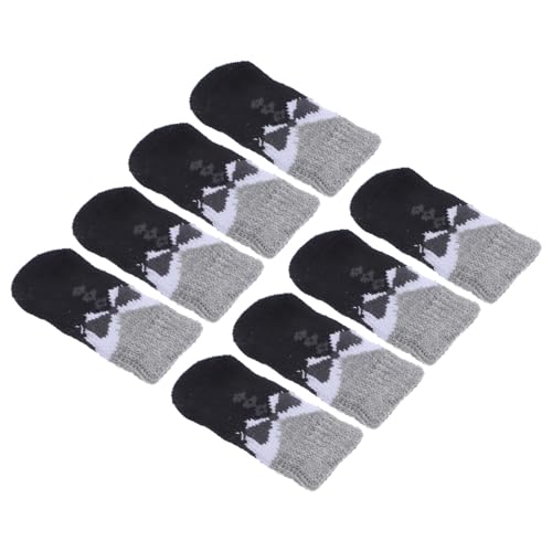 HAPINARY 24 STK Haustier Socken Welpenstiefel Regensocken Für Hunde Verstellbarer Pfotenschutz Für Haustiere rutschfeste Socken Für Haustiere Warme Katzensocken Anti-Booties-Hunde Polyester von HAPINARY