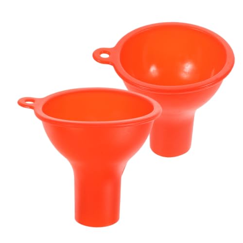 HAPINARY 2St Trichter für Hundespielzeug Kitchen vorratsregal küche Funnel Dog Accessories hundefutter Mini-Essen Kleiner Silikontrichter Labortrichter Mini-Trichter Kochtrichter Kieselgel von HAPINARY