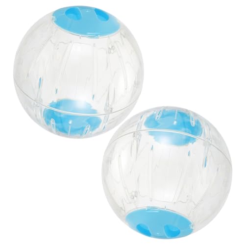 HAPINARY 2st Hamster-Gymnastikball Hamster Sportball Kleiner Gymnastikball Für Haustiere Hamsterball Igel-joggingball Rennmaus-laufball Meerschweinchen-Gymnastikball Hamster-laufball STK von HAPINARY