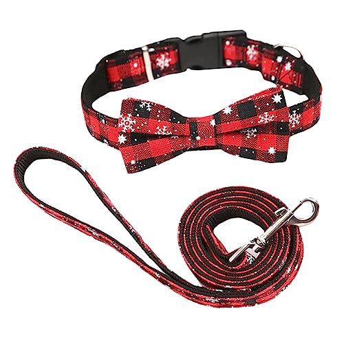 HAPINARY 2St Haustier-Weihnachtsset zughalsband für große Hunde Verstellbares Halsband für Haustiere Weihnachtskragen Hund Halskette Verstellbarer Kragen Katzenhalsband der Hund einstellen von HAPINARY