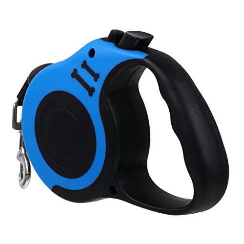 HAPINARY 3St Teleskop-Zugseil kleines hundegeschirr Hundetraining teleskopierbares Zugseil Hundeleinen sicherheitskette sicherungskette hundesicheres Seil einziehbare Leine Nylon Blue von HAPINARY