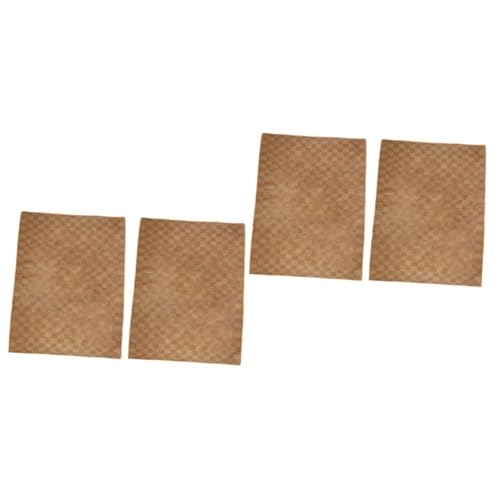 HAPINARY 4 Stück Haustiermatte Spoosie-Pads Coole Haustierunterlage Kühlbox Pad kühlmatten für Haustiere hundekühlbett katzenhöhle Kühlmatte für Welpen Ruhekissen für Haustiere Rattan Brown von HAPINARY