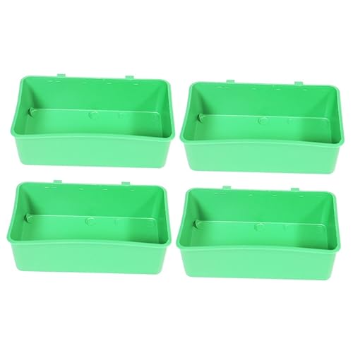 HAPINARY 2sets Papagei Badewanne Waschen Box Haustier Vogel Badewanne Versorgung Für Gesundheit Vögel 2 Stücke * 2 von HAPINARY