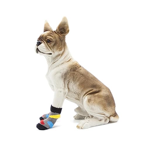 HAPINARY Hundesocken-Set 4er-Pack Haustiersocken Aus Baumwolle Für Kaltes Wetter von HAPINARY