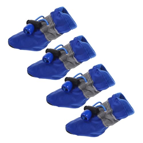 HAPINARY Hunde Outdoor Stiefel 4 Stück für Hunde Bequeme Passform von HAPINARY