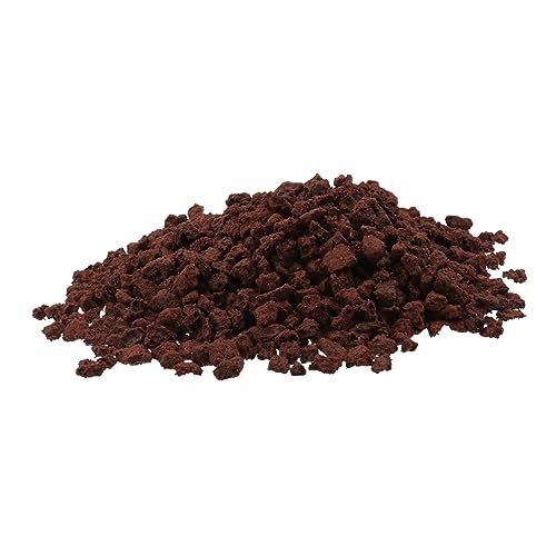 HAPINARY 500 g Vulkangestein Für Aquarium Dekoration Dunkelrote Filtermaterial Kieselsteine Für Aquascaping Und Kreative Gestaltung Von Aquarien Und Terrarien von HAPINARY