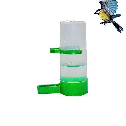 HAPINARY 5St Vogeltrinker vogelnapf vogelfutterspender Vogeltrinkflasche für Kanarienvögel wasserwanne Vogeltränke mit Clip Wachtel-Feeder Automatische Vogeltränke Vogel Getränkeautomat von HAPINARY