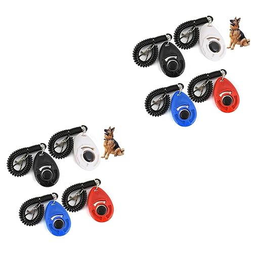 HAPINARY 8 STK Klicker für Haustiertraining Clicker zum Katzentraining Hundetraining Haustier Klicker für Hundetraining Hundeklicker Klicker für das Pferdetraining von HAPINARY