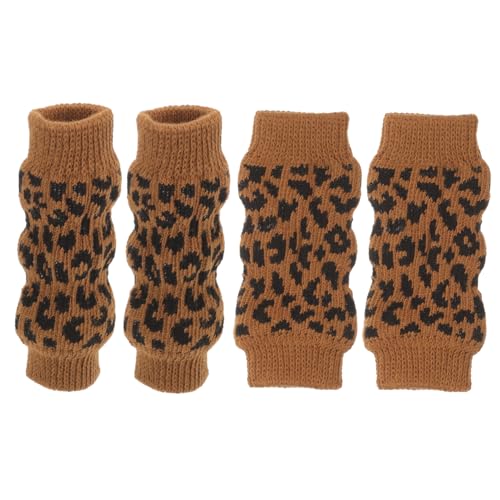 HAPINARY 8 Stück Hundestrümpfe Warme Socken Für Welpen Kleine Hundesocken Katzenbeinlinge Hundebeinlinge Für Kleine Hunde Leggings Für Hunde Thermosocken Hunde Ellenbogenschutz von HAPINARY