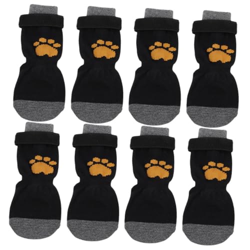 HAPINARY 8st Haustier Hund Socken Hundesocke Socken Für Hund Waschbare Haustiersocken Auswechselbarer Hundepfotenschutz Atmungsaktive Socken Für Haustiere Tragbare Baumwollsocken Baumwolle von HAPINARY