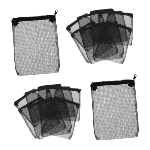 HAPINARY Aquarium Filterbeutel Set Schwarze Filter Mesh Beutel 14x20cm Für Fischtank Ideal Für Effektive Filtration üß Und Meerwasser Aquarien von HAPINARY