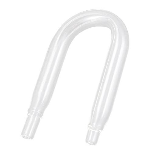 HAPINARY Aquarium U-förmiges Abfluss tragbar Aquarium Luftpumpe Luft im Aquarium Auto Abs aquaristik zubehör Aquarium CO Zubehör co2 diffusor co2 regler Aquarium Transparent von HAPINARY