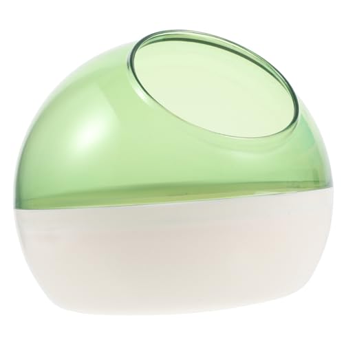 HAPINARY Badezimmerzubehör Für Hamster Kleine Katzentoilette Hamster-badewanne Rennmaus Badesand Sandbad Für Hamster Rennmaus Toilette Rennmaus Badezimmer Hamsterzubehör Light Green Plastik von HAPINARY