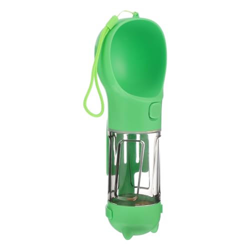 HAPINARY Becher für Haustiere hundefutter Flasche großer hundewassernapf Haustierflasche im Freien Autositzbezug für Hunde Milch PET-Flaschenschale Hundeflasche Hunde trinkflasche Abs Green von HAPINARY