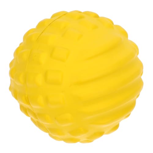 HAPINARY Beiß Für Hunde Schleifball Für Hunde Hundeball Hundeball Klein Hund Backenzahn Kugel Interaktive Hundespielzeug Lustiger Kauball Für Haustiere Yellow Eva von HAPINARY