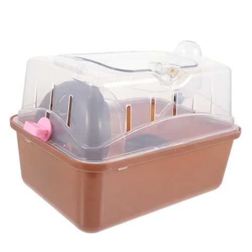 HAPINARY Box Hamsterkäfig Hamster Tragetasche Kleiner Haustierbehälter Kleine Haustier Tragetasche Meerschweinchen Hülle Reise Hamster Hülle Hamster Tragetasche Hamster Reise von HAPINARY