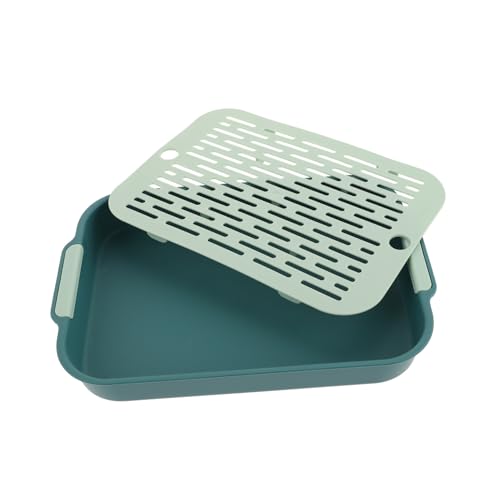 HAPINARY Box Kaninchen Toilette Hasen Trainer Toilette Hase Saubere Ausrüstung – Herbst Hasen Töpfchen Kleintierkäfig Versorgung Hasen Haustier Toilette Hasenkäfig Toilette Hamster von HAPINARY